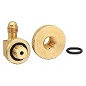 Mid-West 110706 9 Piece Quick Connect Test Cock Adapter, 90 Degree Swivel