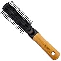 Midazzle Premium Round Hair Brush | Styling, Detangling and Grooming Hair Bursh for Men and Women | Straightens &amp; Detangles Curly Hairs | Reduces Hair Breakage and Promotes Hair Growth | Best Hair Brush for All Hair Types