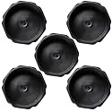 Midline Valve 62DBQ-5 Replacement Cap Frost Free Sillcock Vacuum Breakers Ensures Backflow Prevention (5 Pack), Black