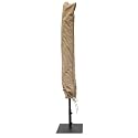 Midtown Umbrellas Patio Umbrella Cover, Waterproof Outdoor Umbrella Cover with Zipper and Extension Rod for Easy Reach Installation, Fits 8ft-10ft Market Umbrella, Beige