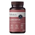 Miduty Lung Detox - NAC Supplement 400 mg N- Acetyl Cysteine, Stinging Nettle 100 mg & Quercetin -Lungs Protective & Respiratory Health - 60 Veg Capsules