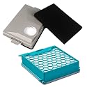 For Miele Vacuum Cleaner Carbon Filter For Blizzard CX1 and For Boost CX1 Series Including PowerLine Parquet Cat & Dog and Allergy Models Replacement for 11639240 SF-HY 60 11639250 CX-FSF