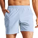 MIER Men's 5 Inch Inseam Running Shorts, Quick-Dry with Pockets