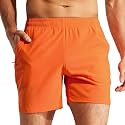 MIER Men's 5 Inch Inseam Running Shorts, Quick-Dry with Pockets