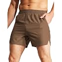 MIER Men's 5 Inch Inseam Running Shorts, Quick-Dry with Pockets