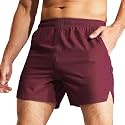 MIER Men's 5 Inch Inseam Running Shorts, Quick-Dry with Pockets