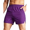 MIER Men's 5 Inch Inseam Running Shorts, Quick-Dry with Pockets
