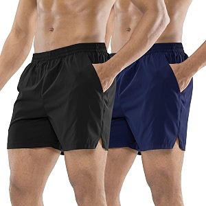 mier men39s workout running shorts lightweight active 5 inches shorts with pockets quick dry breathable