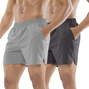 mier men39s workout running shorts lightweight active 5 inches shorts with pockets quick dry breathable
