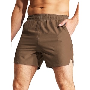 mier men39s workout running shorts lightweight active 5 inches shorts with pockets quick dry breathable