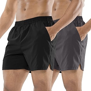 mier men39s workout running shorts lightweight active 5 inches shorts with pockets quick dry breathable
