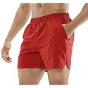 MIER Men's Workout Running Shorts Lightweight Active 5 Inches Shorts with Pockets, Quick Dry, Breathable