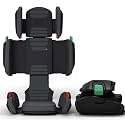 Mifold Hifold Adjustable Kids High Back Booster Car Seat with Strap – Slate Grey