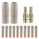MIG Welding Tips Non-Stick Coated Ceramic Nozzle .030" Kit