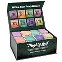 Mighty Leaf Tea Sampler - Assorted Flavors Gift Box - 40 Pouches