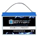 Mighty Max Battery 12V 100AH Lithium Replacement Battery for Renogy PV Solar Panels