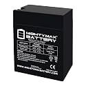 Mighty Max Battery 6V, 14Ah, AGM, Fast-on Terminal, Replacement Battery Compatible with Parmak 901 Solar Powered Electric Fences