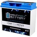 Mighty Max Battery Mighty Max Battery ML18-12LI - 12 Volt 18 AH Deep Cycle Lithium Iron Phosphate (LiFePO4) Rechargeable and Maintenance Free Battery