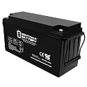 Mighty Max Battery ML150-12 - 12 Volt 150 AH, Internal (INT) Terminal, Rechargeable SLA AGM Battery