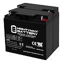 Mighty Max Battery ML18-12 - 12 Volt 18 AH SLA Battery - Pack of 2