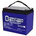 Mighty Max Battery ML35-12 GEL - 12 Volt 35 AH, GEL Type, Internal Thread (INT) Terminal, Rechargeable AGM Battery