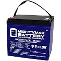 Mighty Max Battery ML55-12 GEL -12 Volt 55 AH, GEL Type, Internal Thread (INT) Terminal, Rechargeable SLA AGM Battery