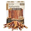 Mighty Paw Naturals Bully Sticks, 6 in, 25 Pack, Grass-Fed Beef Dog Chews
