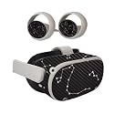 MIGHTY SKINS Carbon Fiber Skin Compatible with Oculus Quest 2 - Constellations | Protective, Durable Textured Carbon Fiber Finish | Easy to Apply | Made in The USA (CF-OCQU2-Constellations)