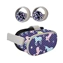 MIGHTY SKINS Carbon Fiber Skin Compatible with Oculus Quest 2 - Unicorn Dream | Protective, Durable Textured Carbon Fiber Finish | Easy to Apply | Made in The USA (CF-OCQU2-Unicorn Dream)