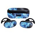 MightySkins Glossy Glitter Skin Compatible with Bose QuietComfort Earbuds (2020)