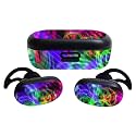 MightySkins Glossy Glitter Skin Compatible with Bose QuietComfort Earbuds (2020)