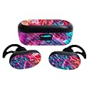 MightySkins Glossy Glitter Skin Compatible with Bose QuietComfort Earbuds (2020)