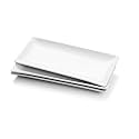 Miicol Porcelain Serving Platters Set of 3, Large Serving Trays 14 Inch