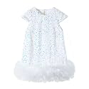 Miipat Toddler Girls Sequin Dress A-Line Sparkly Princess Party Dress