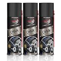 MIKANIX Premium Synthetic Adhesive Chain Lubricant - 500ml (Pack of 3) | Reduces Friction & Metal Fatigue | High-Performance Lube for Motorcycles & Bicycles