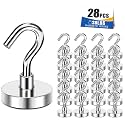 MIKEDE 30LB Magnetic Hooks N52 Strong Neodymium Magnets Hook