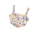 mikuchiku Women39s Floral Corset Tank Top Printed