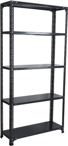 mil-nil 72x36x12 22 gauge 5 shelf grey rack luggage rack