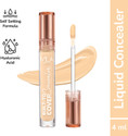 MILA BEAUTÉ Built To Cover Matte Liquid Concealer Waterproof Full Coverage Concealer