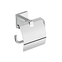 Mila Floro Tissue Paper Holder | SS304 Stainless Steel | Chrome Finish | Wall-Mounted Bathroom Toilet Roll Holder | Rust-Proof & Durable | Fits Standard Tissue Rolls