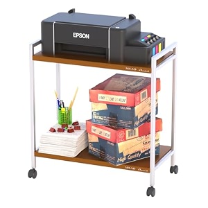 milad saifix 2-tier rolling trolley with wheels  heavy duty multifunctional metal frame cart  ideal for home kitchen bathroom and office storage  storage organizer black