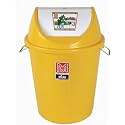 Milan Plastic Swing Lid Garbage Dustbin 60
