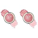 Milani Baked Blush, Updated Powder Blush for Cheeks, Cruelty Free Makeup - Shape, Contour &amp; Highlight Face for a Shimmery or Matte Finish - Dolce Pink (Pack of 2)