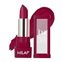 MILAP Matte Lipstick | Highly Pigmented Long Wearing Matte Lipstick | Intense &amp; Opaque Finish | Lightweight With Full Coverage | 4.2 Gm (Shade - Love Struck)