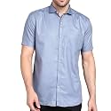 MILDIN Men39s Cotton Blend Solid Shirt with