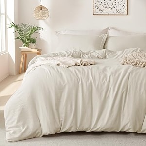 mildly duvet cover full ultra soft comforter cover set 3pcs beige