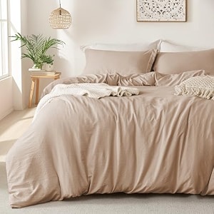 mildly duvet cover king ultra soft comforter cover set 3pcs rugby tan