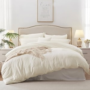 mildly duvet cover queen ultra soft comforter cover set 3pcs cream