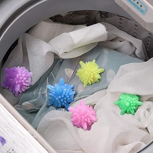 silicone washing machine laundry balls dryer for household cleaning washing machine cleaner softener clothes dryer machine non-toxic washing machine balls for clothes multi color 10 pcs