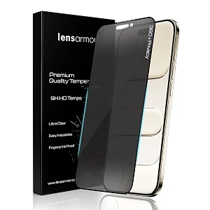 lensarmor compatible with iphone 17 air privacy screen protector